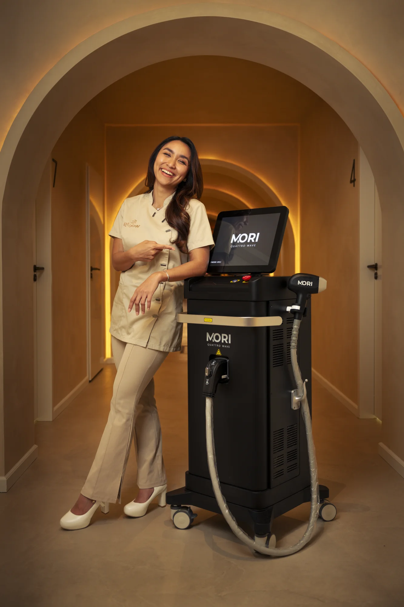 Full body laserontharing bij Gloow Nederland